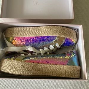 Cafenoir Sequin Espadrille Sneakers